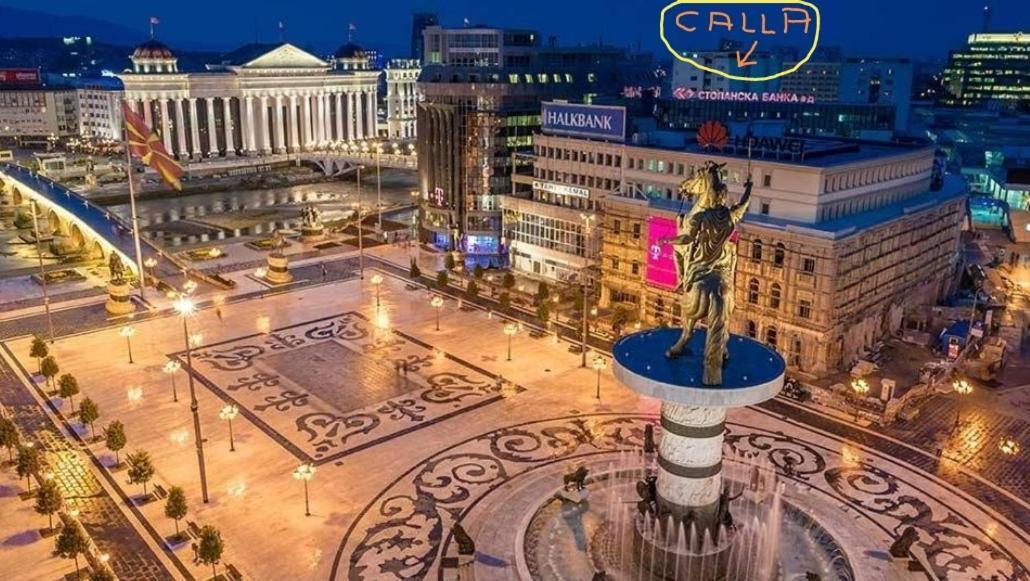 Calla 4 Apartment - Main Square, In The City Shopping Center - Parking Slot With Securiti And Video Camera 스코페 외부 사진